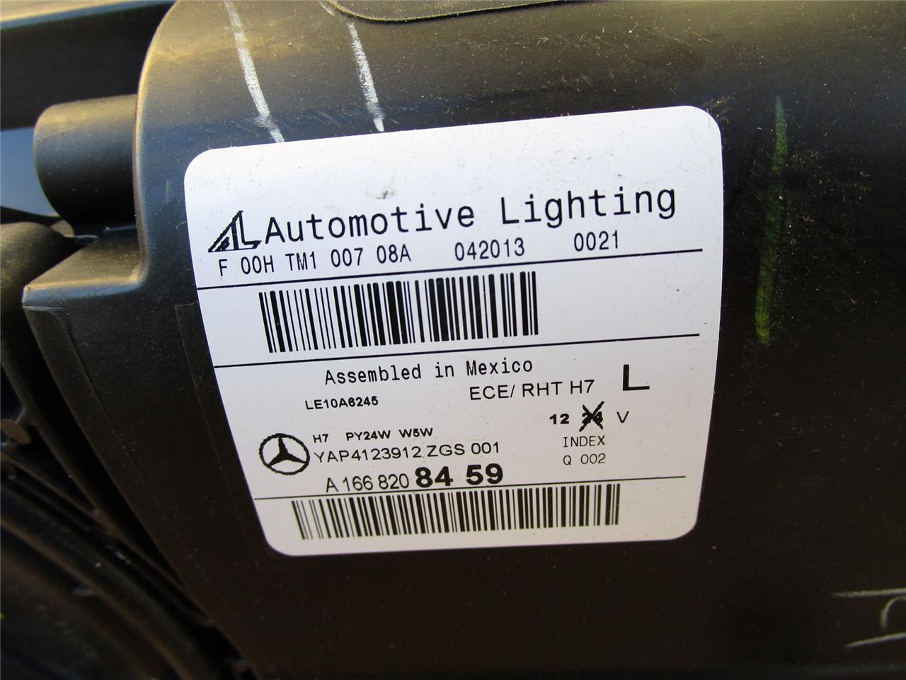 EURO OEM 2012-15 Mercedes GL X166 Driver Side Halogen LED 
