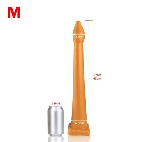 120cm Super Long Soft Silicone AnalPlug Green Buttplug Gay Lesbian Dildo Sex Toy - Picture 31 of 32