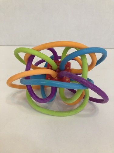 Manhattan Toy Winkel Rattle & Sensory Teether Toy D1
