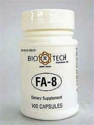 Bio Tech Fa 8 Folic Acid 800 Mcg 100 Caps Ebay