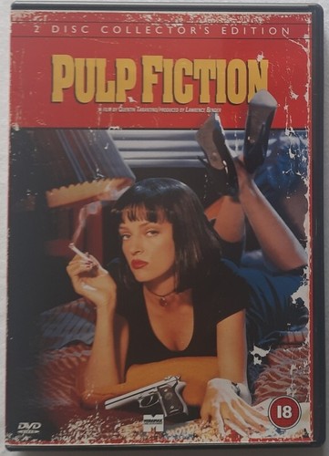 PULP FICTION - JOHN TRAVOLTA, SAMUEL L JACKSON - 2 DISC - REGION 2 PAL DVD - 第 1/2 張圖片