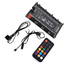 8 RGB / ARGB Strip Fan Controller Hub Splitter for Desktop Computer PC AURA NEW