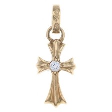 CHROME HEARTS 22K CRS BBYFAT DIA Baby Fat Cro...