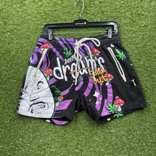 Hyde Park You Aren’t Invited Shorts Mens Medium Dreams Sold Out AOP Trippy Drugs