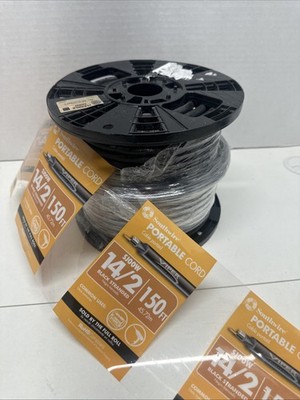 Southwire 14/2 300-Volt CU Black Flexible Portable Power SJOOW Cord READ DESCR