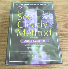 Vision Improvement Program The See Clearly Method Audio Cassettes Exercises 1-4