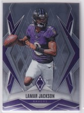 2025 Panini Phoenix Panini Phoenix Lamar Jackson Baltimore Ravens #144