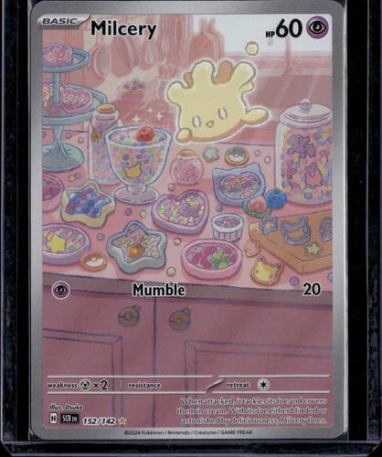 Pokemon Milcery 152/142 Holo Rare - NM
