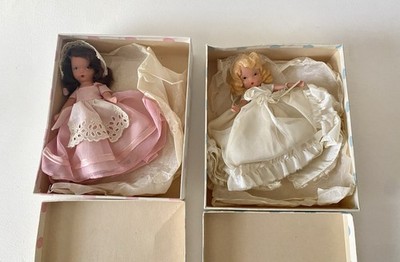 2 Nancy Ann Storybook Doll 24 & Bride Family Series 86
