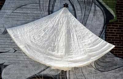 Original US 12 Foot Cargo Drop Chute Parachute 1943 Dated