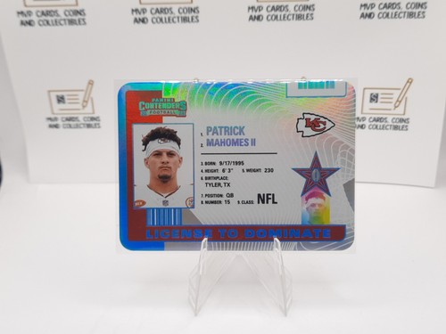 2024 PANINI CONTENDERS NFL FOOTBALL PATRICK MAHOMES LICENSE TO DOMINATE CASE HIT