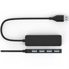 USB 3.0 Hub 4 Port High Speed Multi Port Splitter for PC Laptop Macbook PS4