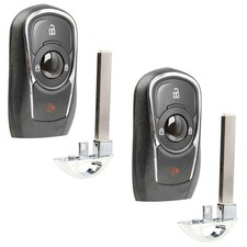2 Remote Keyless Entry Fob Replacement Uncut Key Blade For Buick 4b (HYQ4AA)