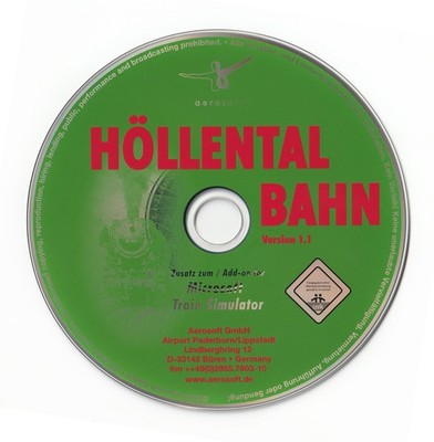 Microsoft Train Simulator, Höllental Bahn (PC)