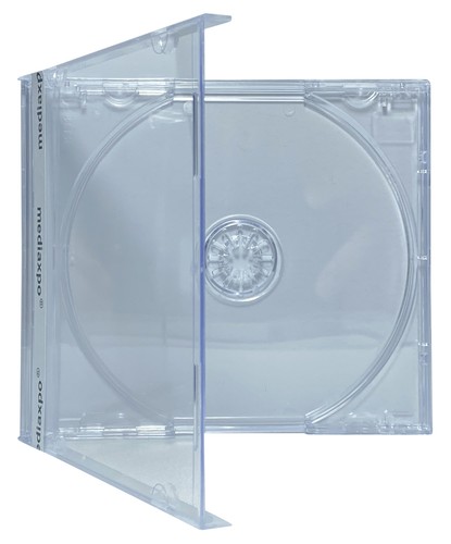 10 STANDARD Clear CD Jewel Case