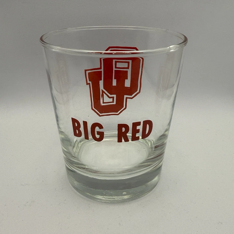 Vidrio retro Rocks Oklahoma Sooners de colección ~ 12 oz Foto 2 de 2