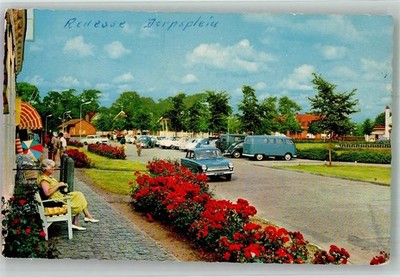 14113012 - Renesse Auto VW-Bus Dorpsplein Zeeland 1965