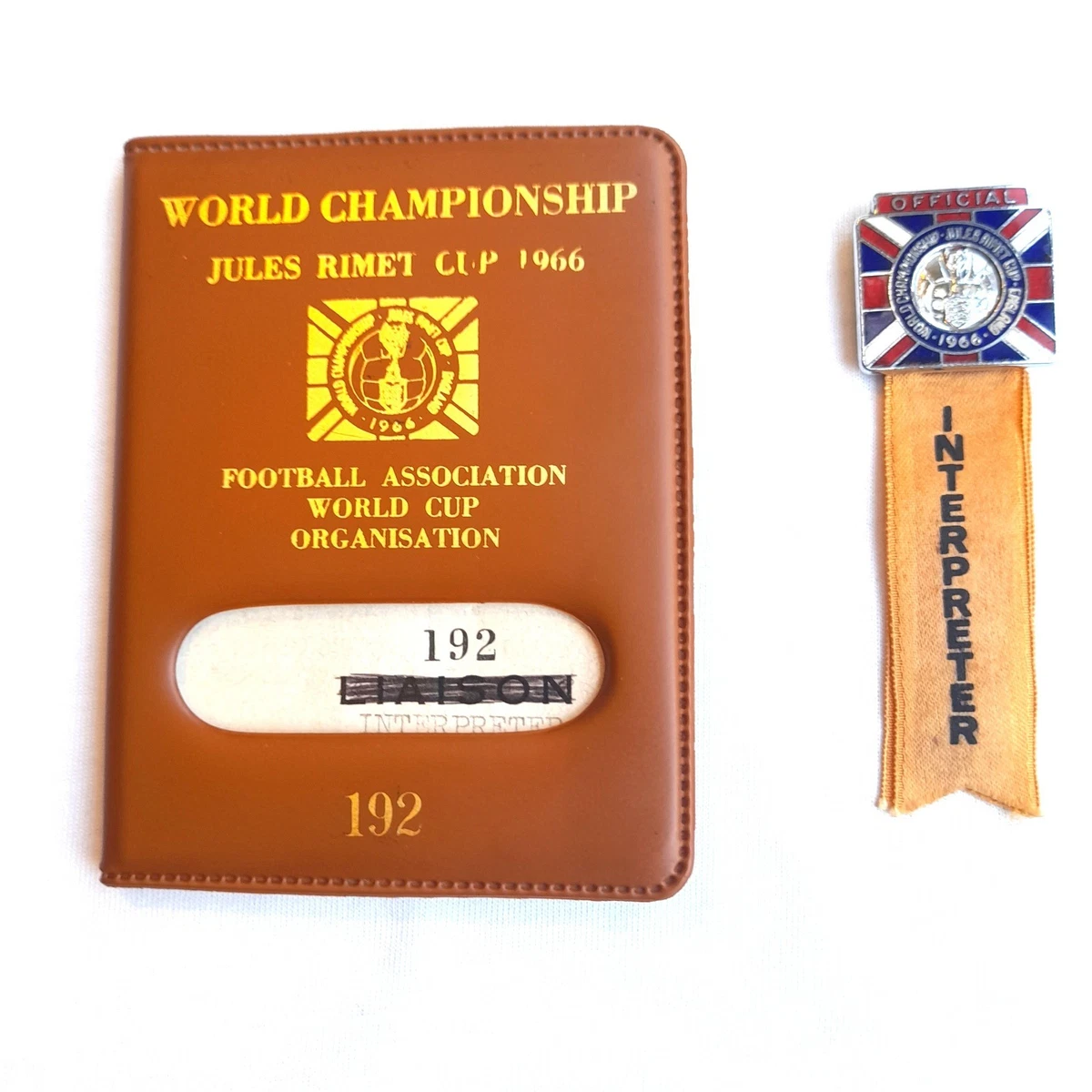 1966 World Cup Badge in Other Football Memorabilia for sale | eBay UK