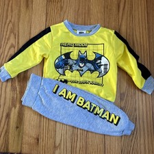 BATMAN Boys 2 pc Pant set Size 18 months NWOT The Dark Knight