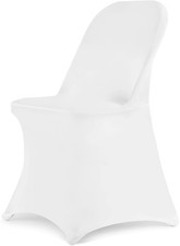 Stretch Spandex Folding Chair Covers 30PCS Universal Fitted Chair Cover Prote...