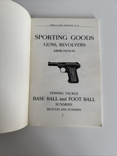 1914 Sporting Goods, Guns, Revolvers, Ammunition, Fishing Catalog - Facsimile - Picture 2 of 8
