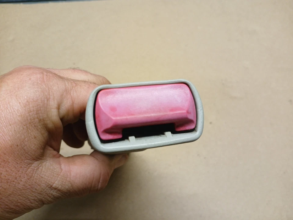 1998 Lincoln Mark 8 VIII Grey Passenger Side Bucket Seat Belt Viii - Изображение 4 из 4