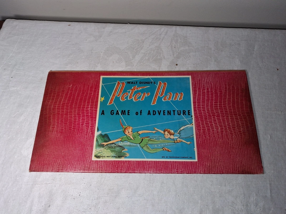 Peter Pan Board Game Vintage Manufacture & Traditional Games for