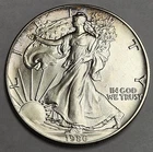 1986 American Silver Eagle 1 oz .999 Fine Silver Coin ASE d567