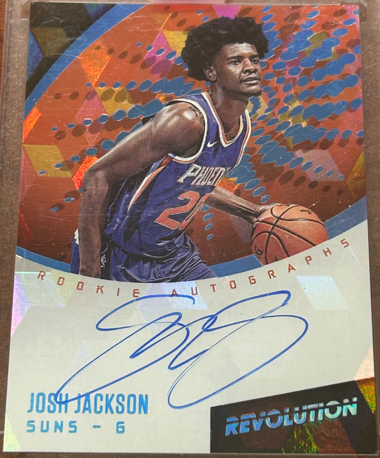 2017-18 Panini Revolution JOSH JACKSON Rookie #RA-JJK 🔥 CUBIC Autograph 13/50
