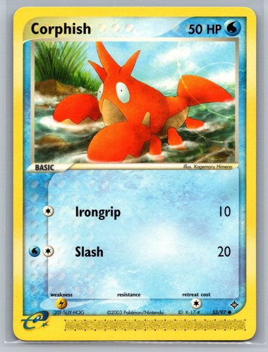 Corphish 53/97 EX Dragon