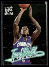 1996-97 Fleer Ultra Tony Delk Rookie RC #12 Charlotte Hornets