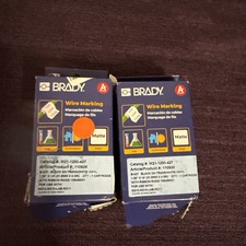 Brady Wire Marking Labels M21-750-427. Lot Of Two Cartridges New Sealed Package.