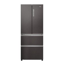 Haier HFR3718ENMD 70cm Total No Frost Fridge Freezer Dark Inox - 5 Year Warranty