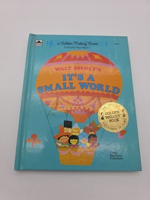 It s a Small World  Walt Disney s Golden Melody Book Vintage 1968 NO MUSIC