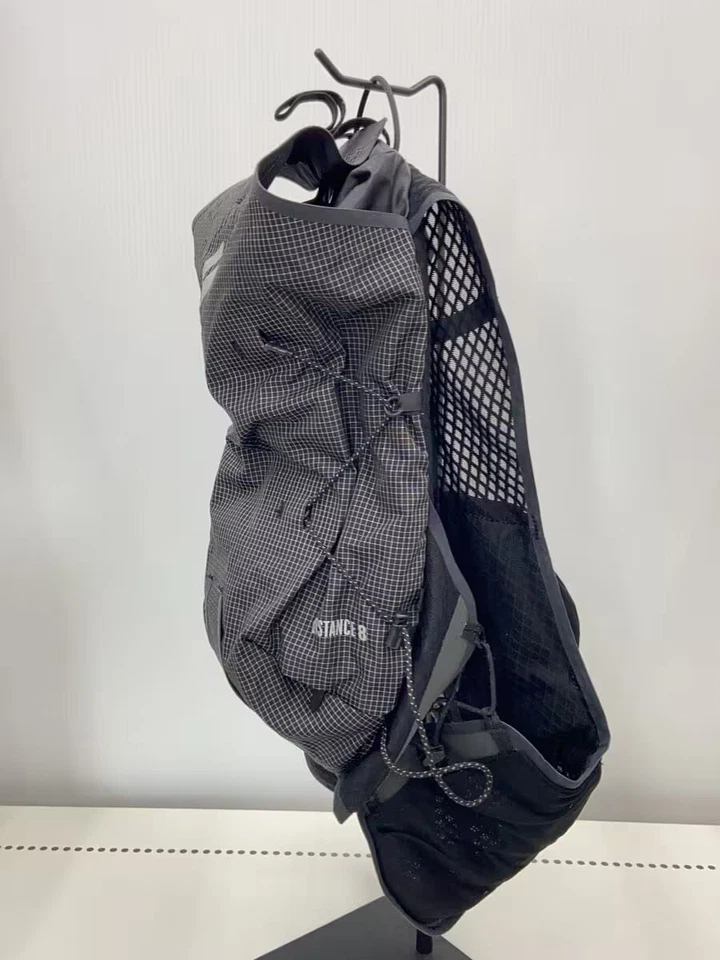 Black Diamond Nylon Backpack in GRY Check - Image 2 of 4