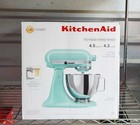 KitchenAid Ultra Power Plus 4.5qt Tilt-Head Stand Mixer KSM96I Ice Blue 10 speed