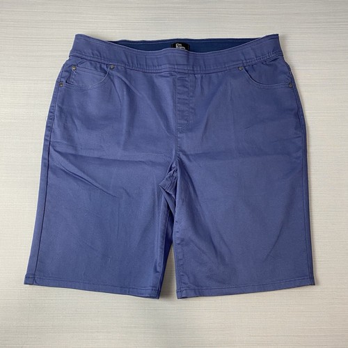 Kim Rogers Womens Short Size 16P Blue