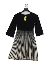 French Connection Jumper Midi Dress UK6 in Black