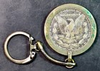 GENUINE U.S. 1901-O MORGAN SILVER DOLLAR! CRAFTED INTO A  KEY CHAIN. — photo 2