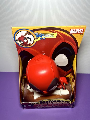 2024 Hasbro Marvel - Motormouth DEADPOOL Electronic Talking Toy (50+ Phrases) - Picture 4 of 7