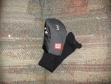 slightly used Wilson Fat Shaft 3 Hybrid headcover