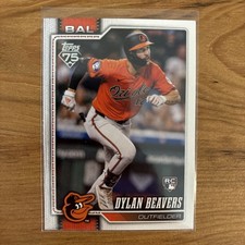 2026 Topps Series 1 #339 Dylan Beavers Baltimore Orioles (RC)
