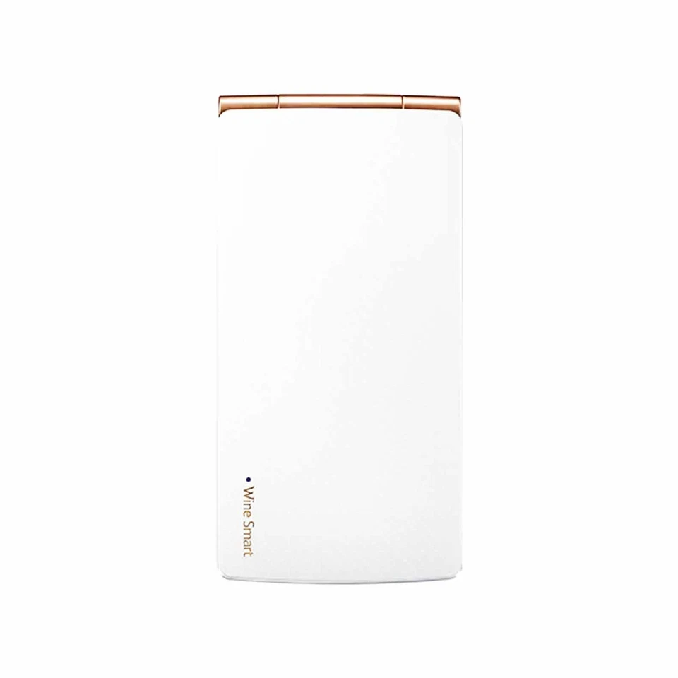 LG Wine Smart D486 White Unlocked 3G Android Flip Phone Keypad Touch 8MP 3.5in - Image 3 of 4