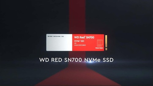 WD Red SN700 500GB NVMe SSD for NAS devices, with robust system responsiveness a - 第 6/10 張圖片