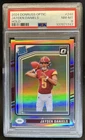 2024 Panini Donruss Optic Jayden Daniels Holo Rated Rookie #248 Commanders PSA 8