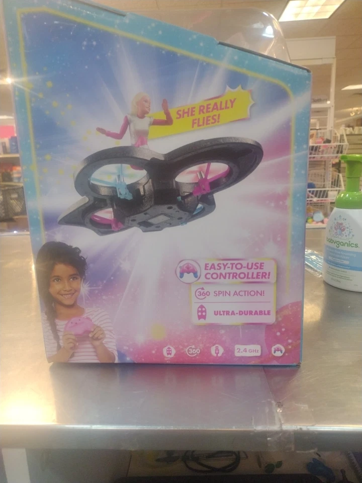 Barbie Star Light Adventure Remote Control (RC) Flying Hoverboard - Image 2 of 4