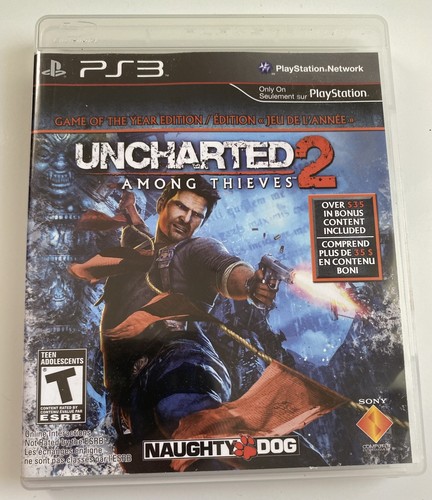 Uncharted 2 Among Thieves (Sony PlayStation 3, 2008) PS3 Complete And Tested