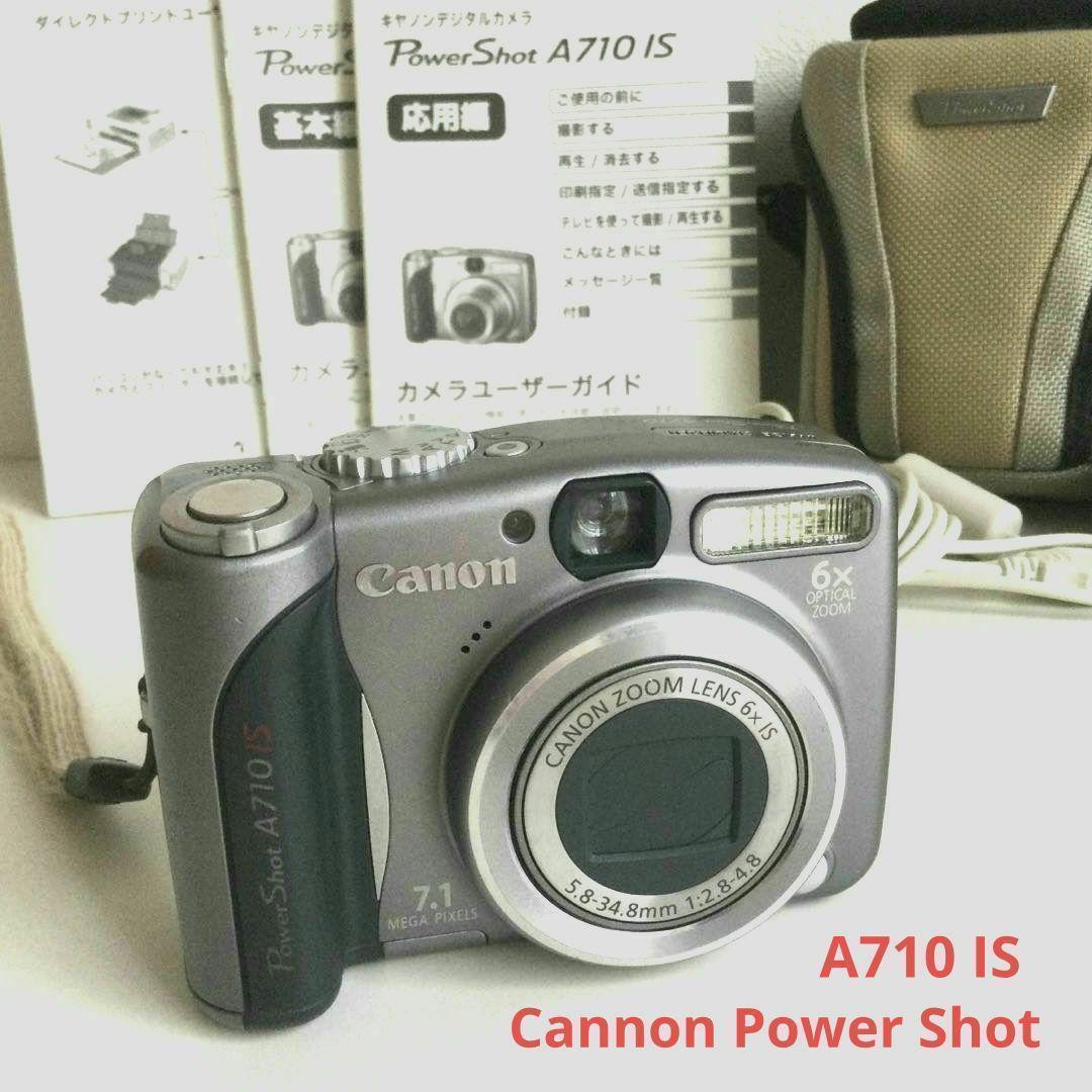 Cannon PowerShot A710 IS Compact digital camera AA battery