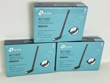 LOT 3 NEW TP-LINK AC1300 High gain Wireless Dual-Band USB Adapter Archer T3U 1.8