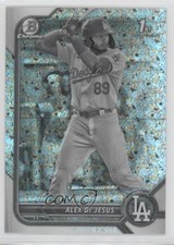 2022 Bowman Chrome Black & White Mini-Diamond Refractor Alex De Jesus 0ba8
